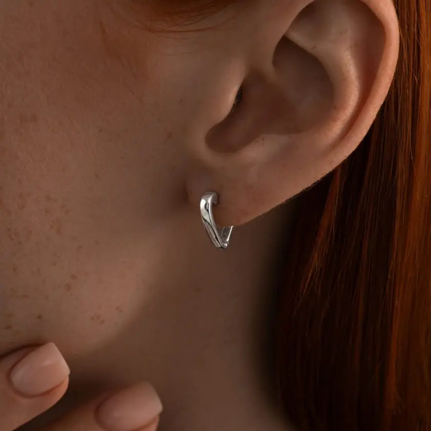 Серьги из серебра