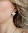 Серьги четырехлистник