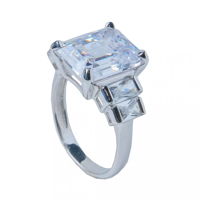 Кольцо "TOSYA PREMIUM" с фианитом Diamond